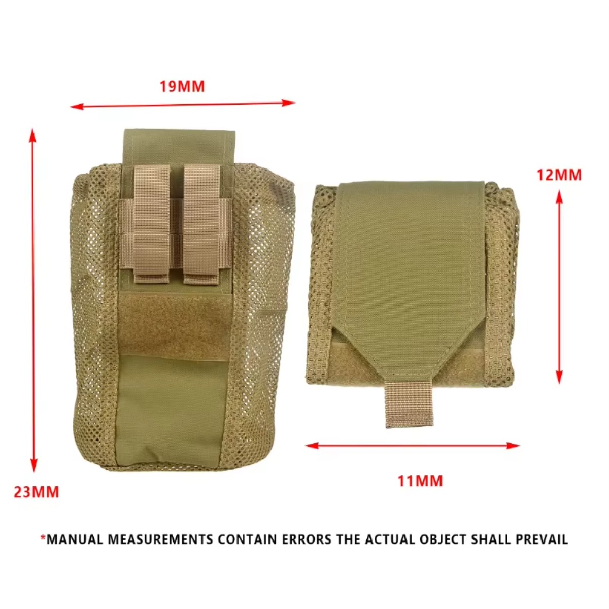 Tactical Dump Pouch Foldable Drop Bag - 전술용 야외 스포츠 사냥용 가방, 500D