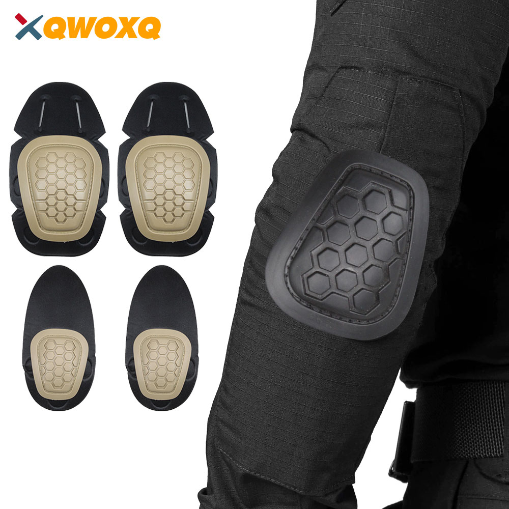 Combat Knee Pads Elbow Pads Set Military - 군용 전술 무릎 패드 팔꿈치 패드,