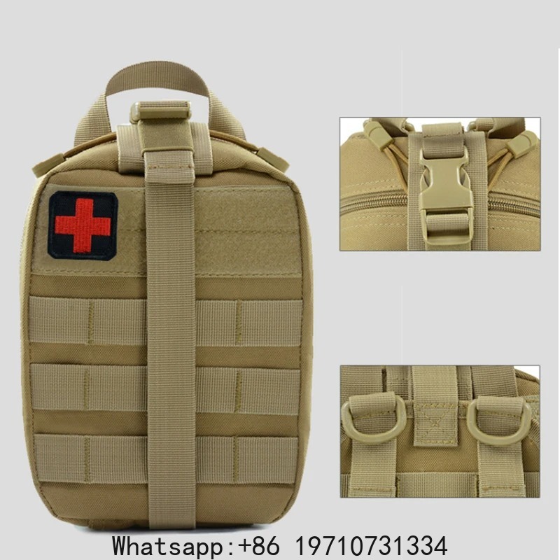 Tactical Med Kit Pouch Ifak Rip Away - 응급 처치 키트 가방 빈 몰리