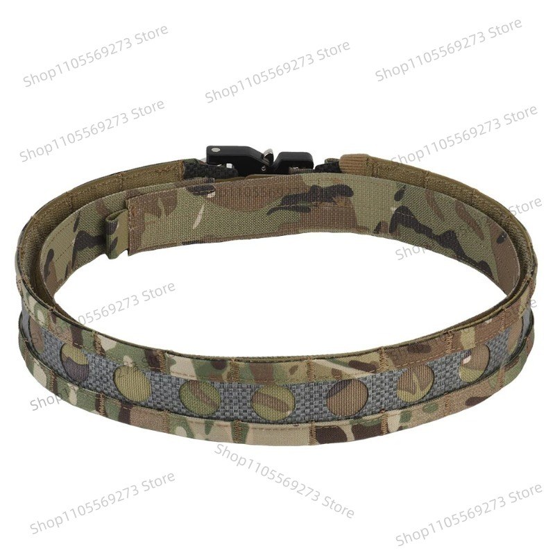 Tactical Combat Belt Quick Release Buckle - 전술 2겹 전투 벨트 퀵 릴리스