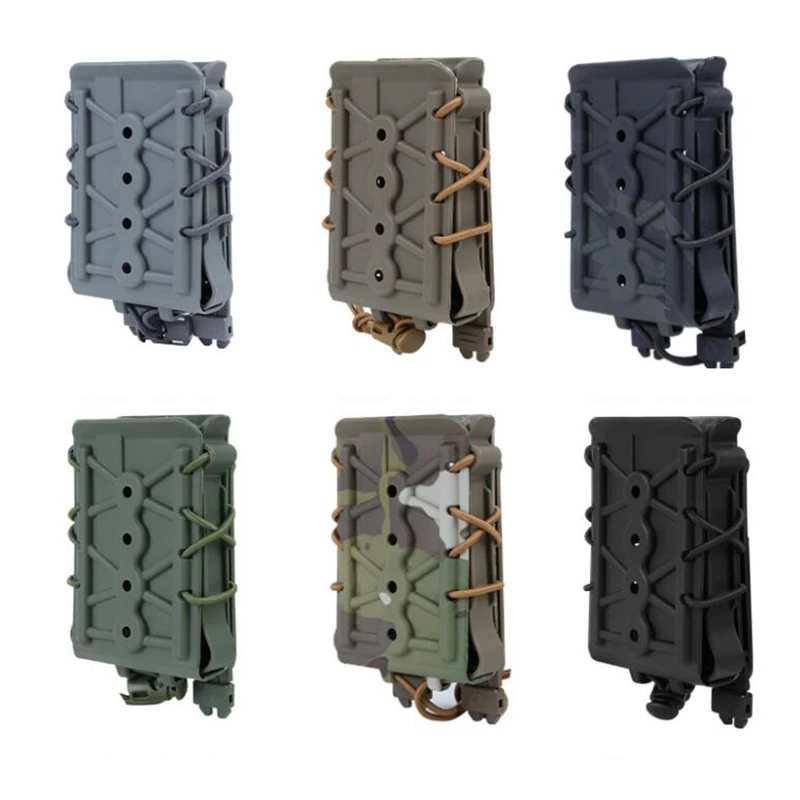 Molle Mag Pouch Double Magazine 5.56 9Mm - 전술 Molle 탄창 파우치, 소총 권총