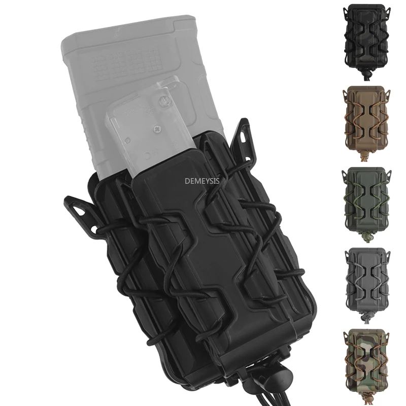 Molle Mag Pouch Double Magazine 5.56 9Mm - 전술 MOLLE 더블 매그 거치대 5.56,