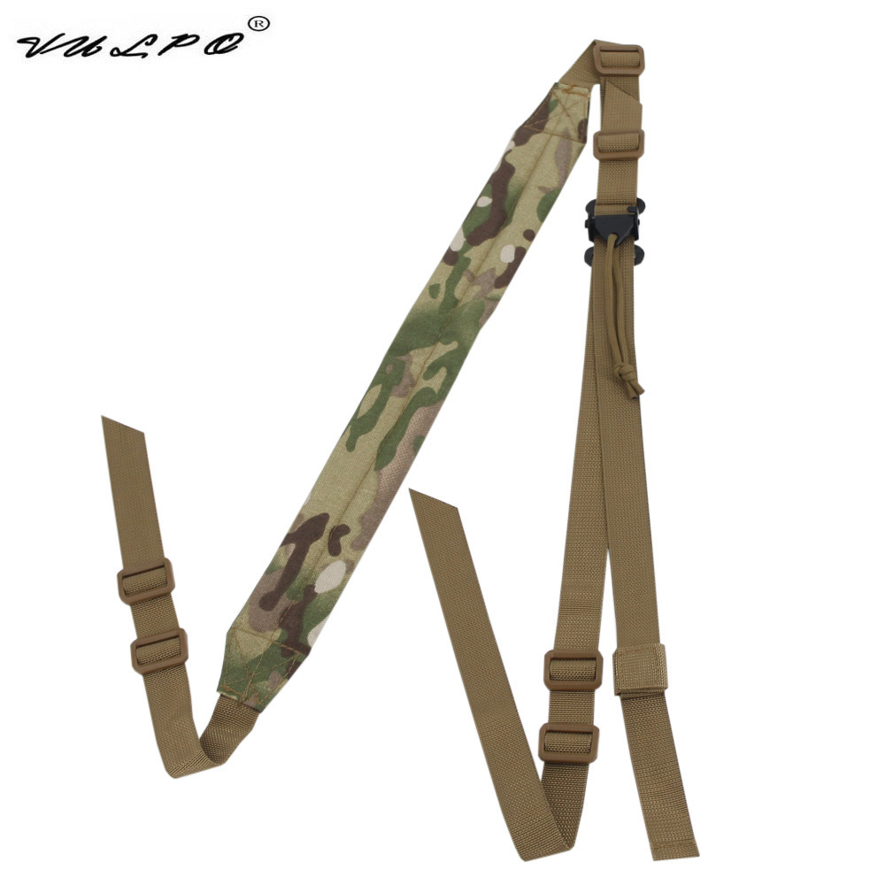 Tactical Sling 2 Point Quick Adjust Rifle - VULPO-전술 라이플 슬링, 조절 가능한 빠른