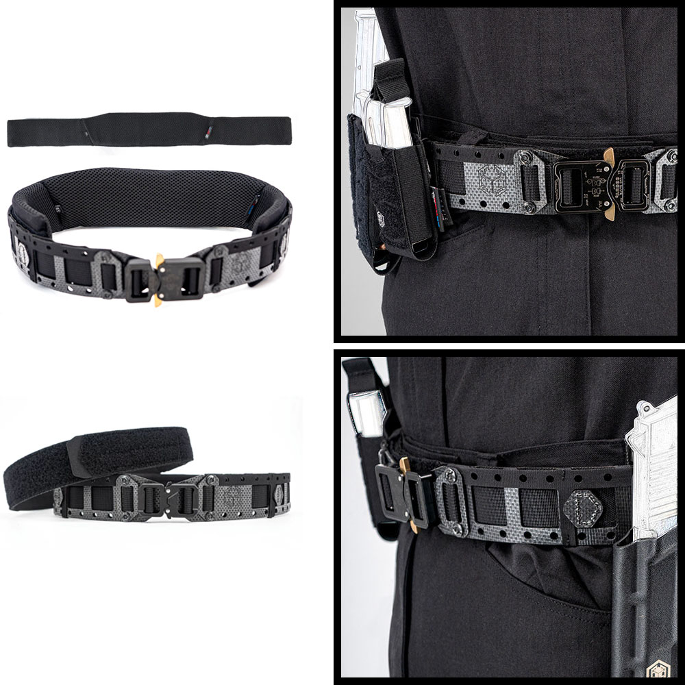 Tactical Combat Belt Quick Release Buckle - 전술 배틀 벨트, 레이저 커팅 몰리