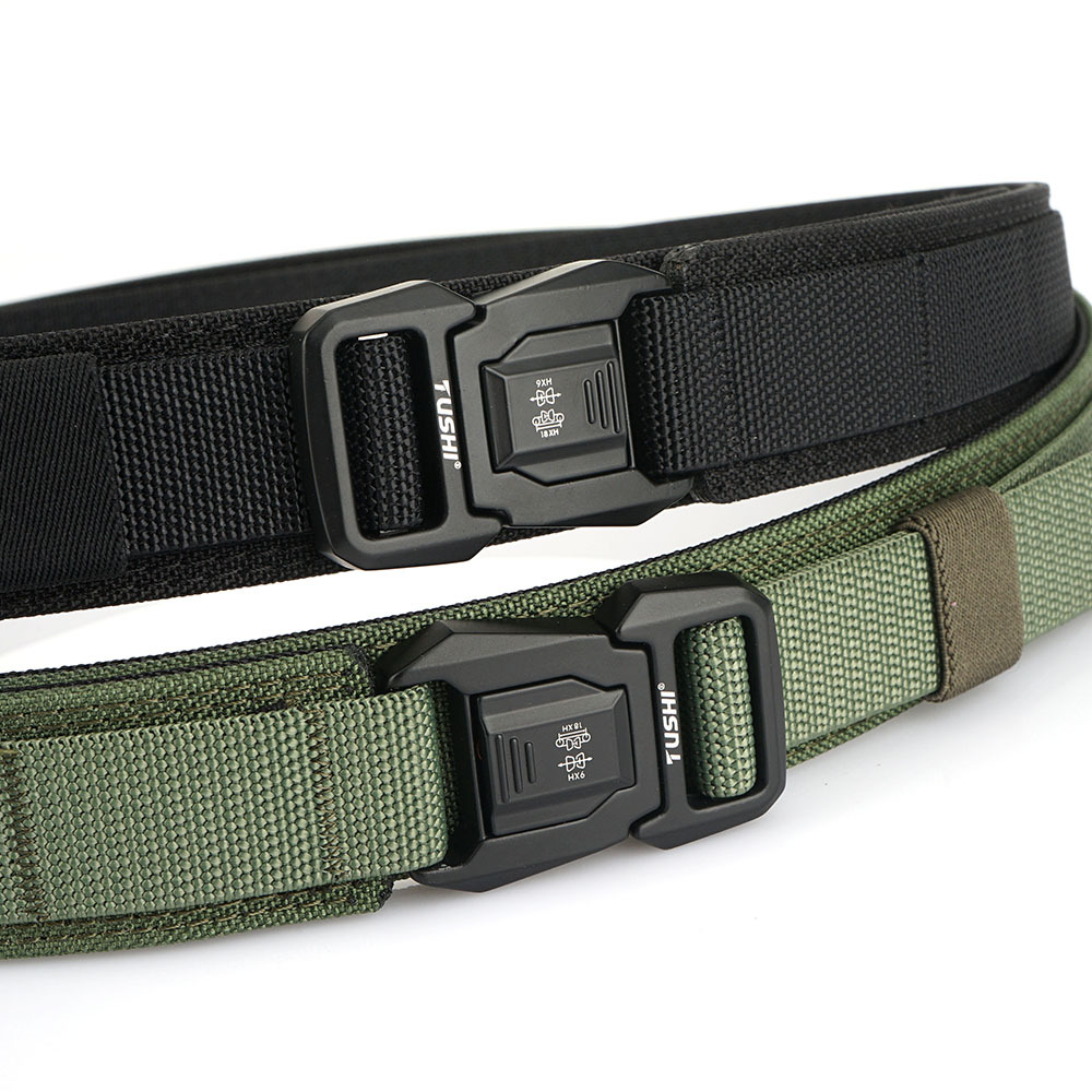 Tactical Combat Belt Quick Release Buckle - 전술용 1.5인치 전투 벨트 퀵 릴리즈