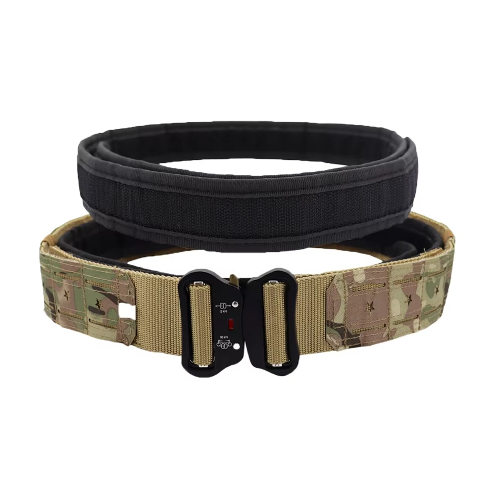 Tactical Combat Belt Quick Release Buckle - 고품질 전술용 2인치 전투 벨트, 빠른