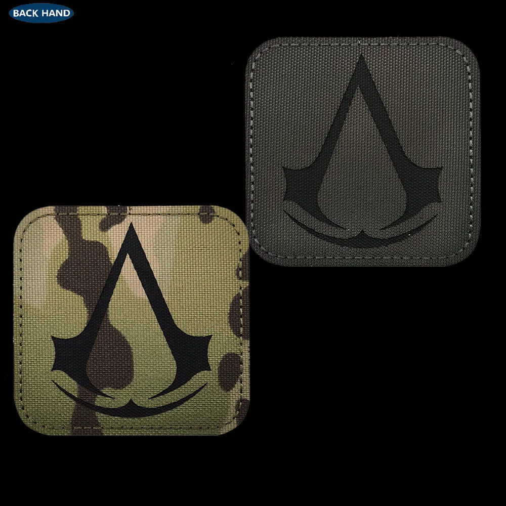 어쌔신 크리드 심볼 전술 패치, 군사 사기 배지, 레이 - Patch Morale Tactical Military Hook Loop 리뷰 및 가격