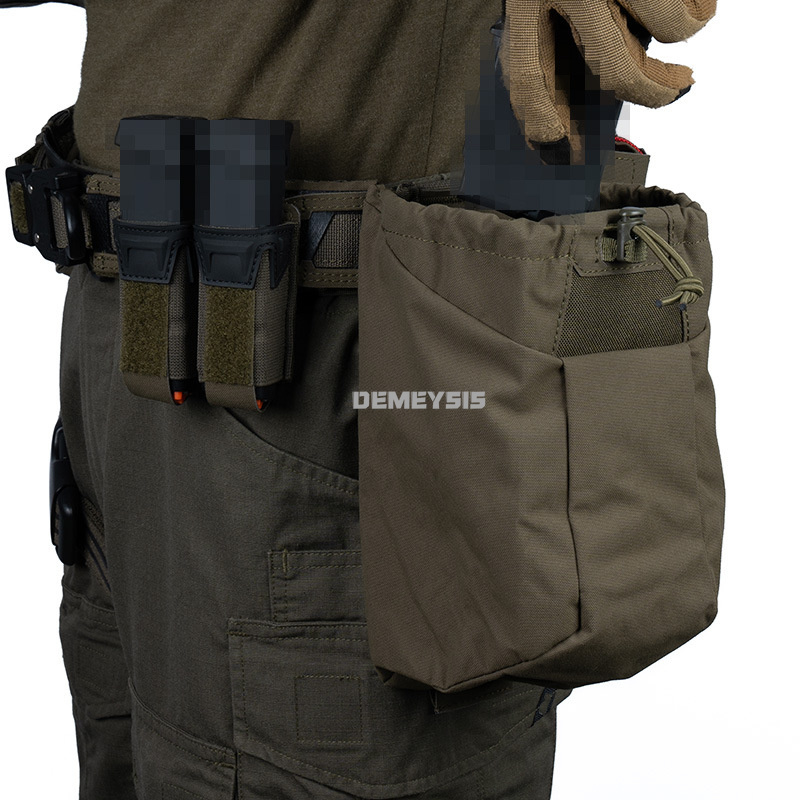 전술용 접이식 덤프 파우치, 몰리(MOLLE) 방식의  - Tactical Dump Pouch Foldable Drop Bag 리뷰 및 가격