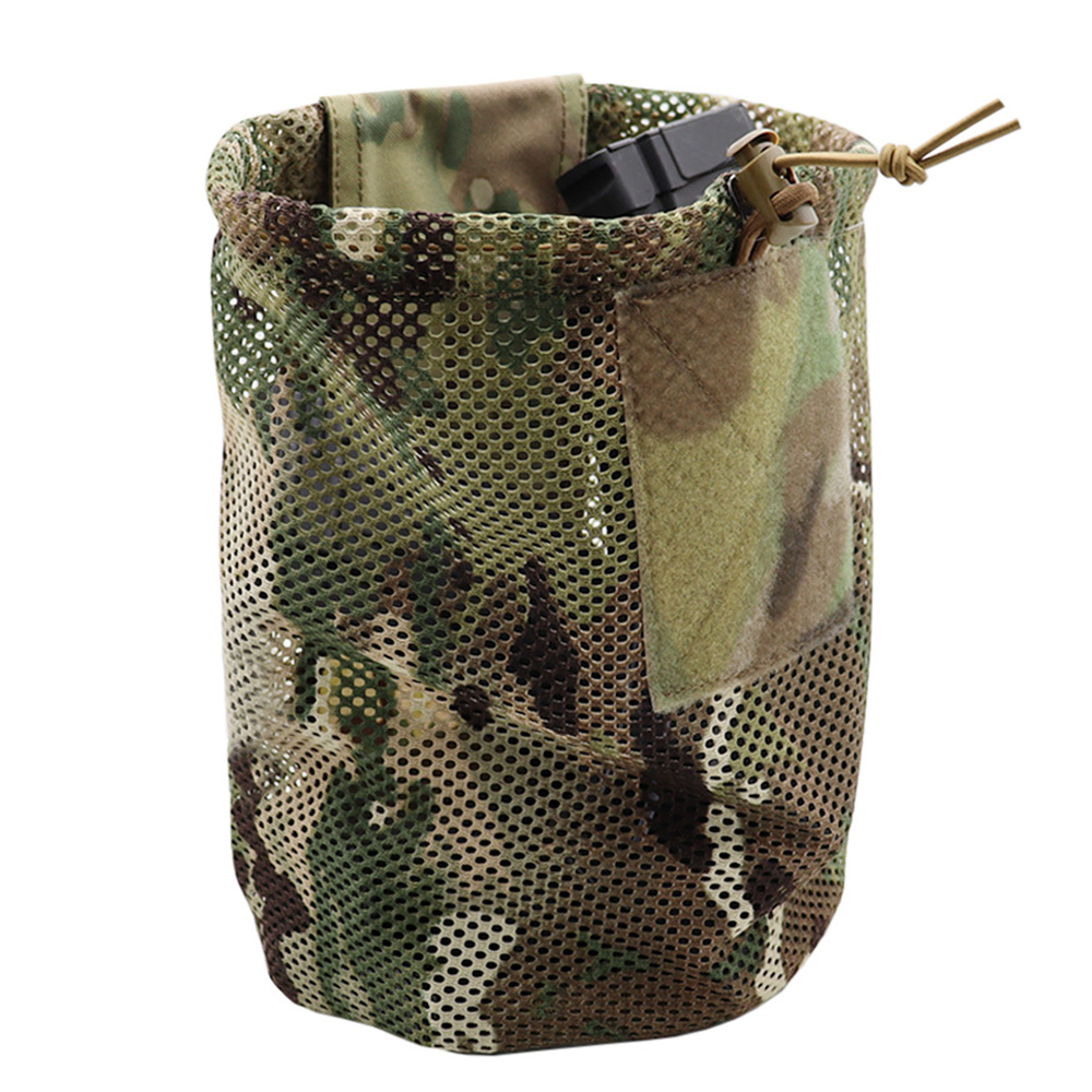 VULPO 500D 나일론 전술 메쉬 탄창 덤프 파우치 - Tactical Dump Pouch Foldable Drop Bag 리뷰 및 가격