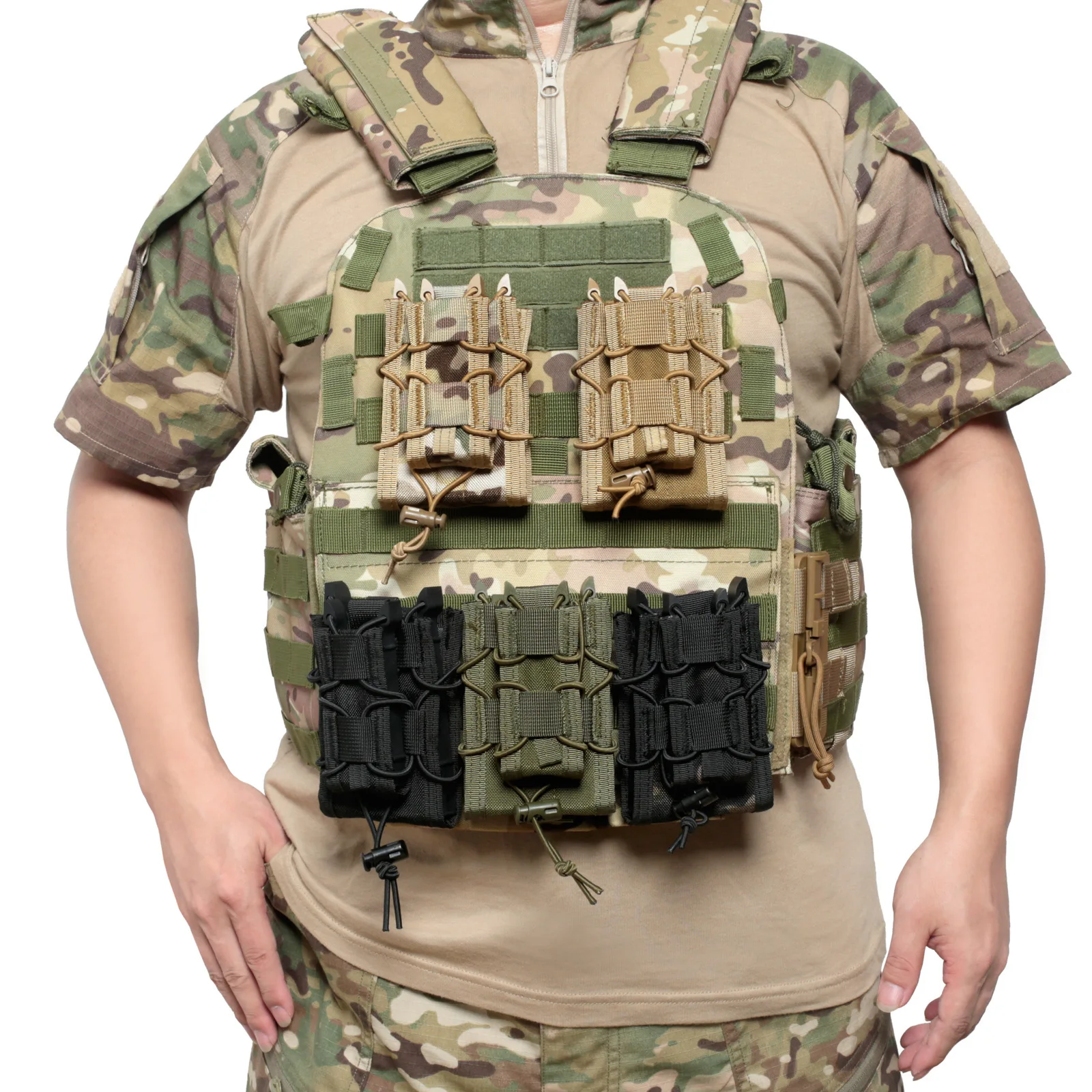 5.56 9mm Molle 매거진 파우치 AK AR M - Molle Mag Pouch Double Magazine 5.56 9Mm 리뷰 및 가격