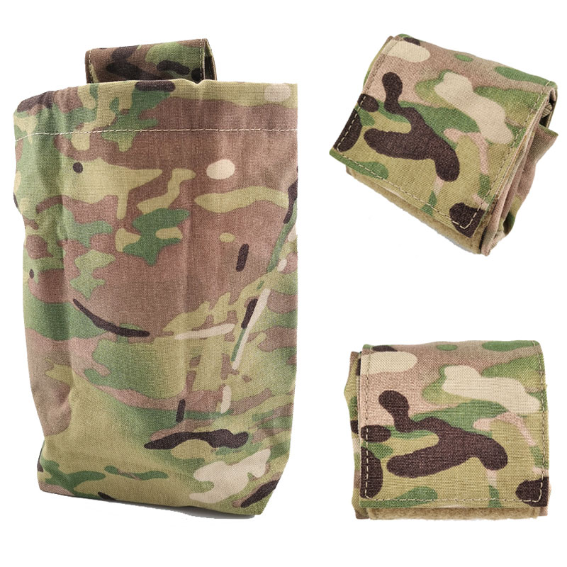 전술용 접이식 가방, 에어소프트용 미니 EDC 탄창 보 - Tactical Dump Pouch Foldable Drop Bag 리뷰 및 가격