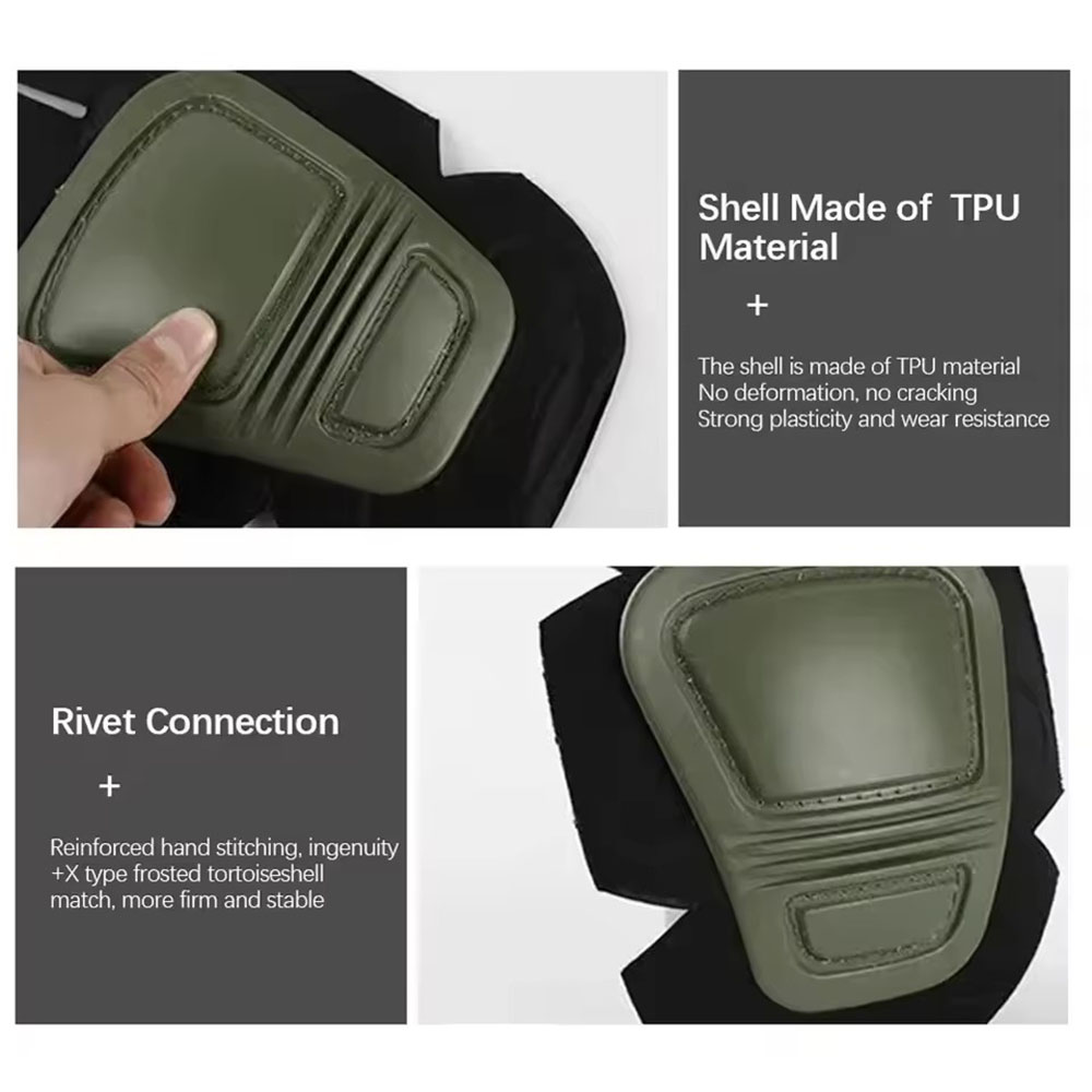 전술용 무릎 및 팔꿈치 보호대 세트 군용 보호 장비 전 - Combat Knee Pads Elbow Pads Set Military 리뷰 및 가격