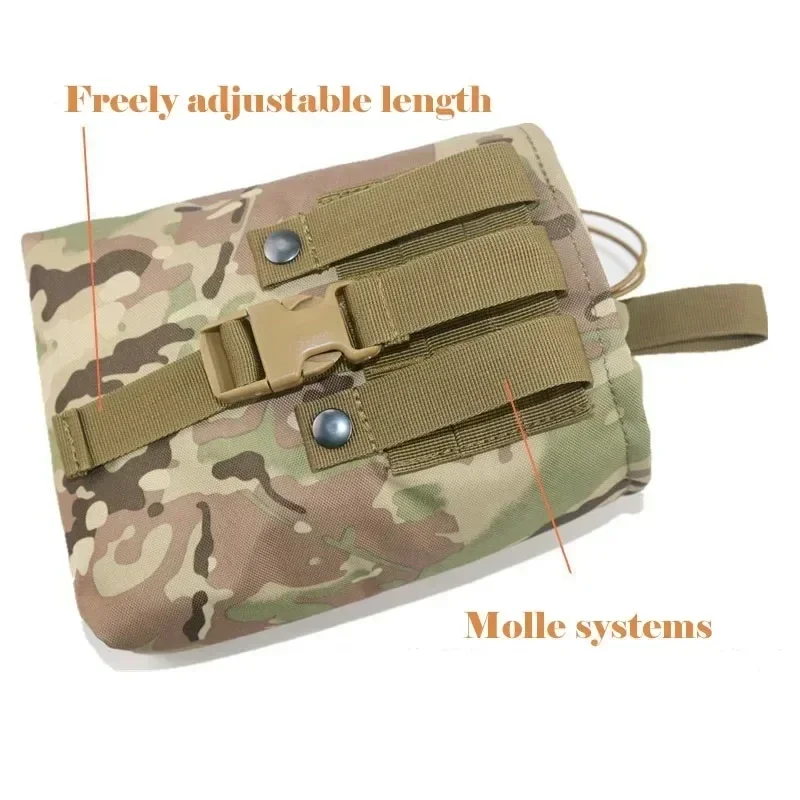 접이식 몰리 전술 잡지 덤프 드롭 파우치 사냥 Airs - Tactical Dump Pouch Foldable Drop Bag 리뷰 및 가격