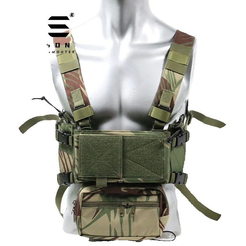 로디지아 브러쉬스트로크 카모 전술용 마이크로 파이트 M - Tactical Chest Rig Modular Micro Fight 리뷰 및 가격