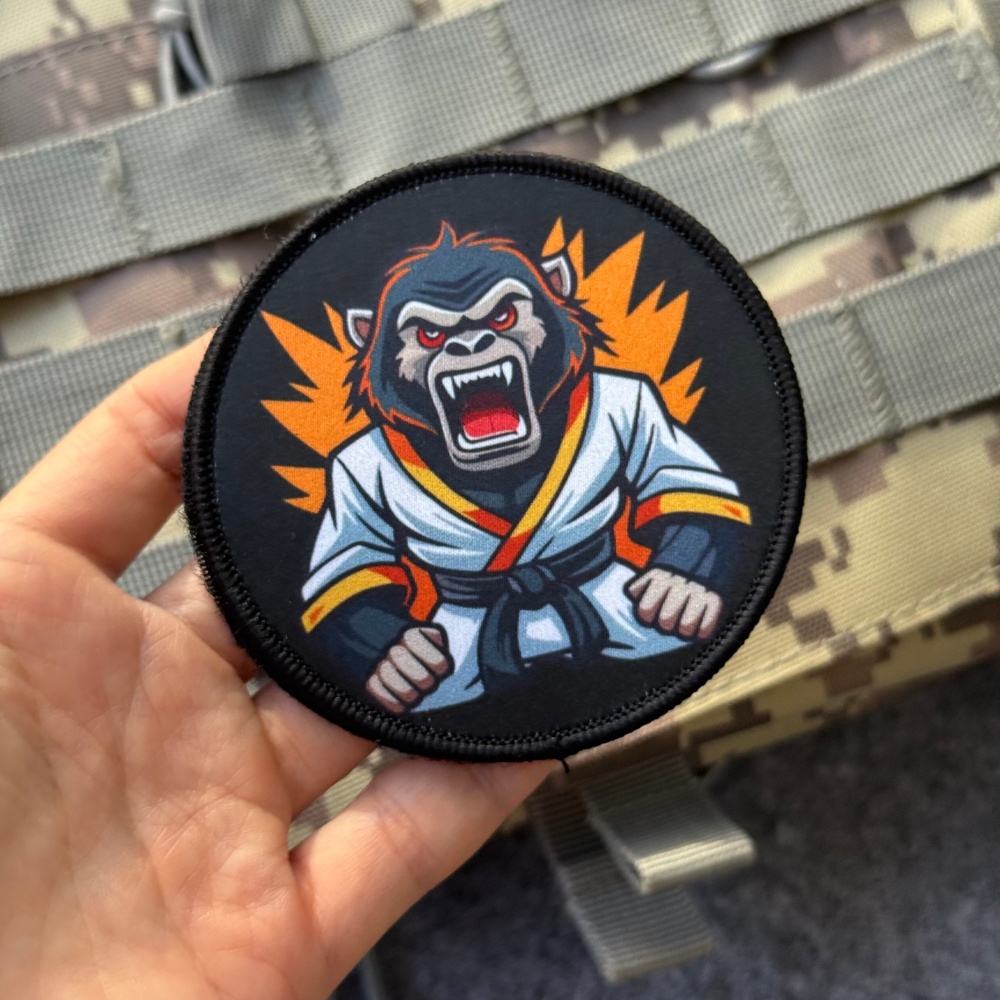 쉐브론 유도 몽키 모랄 배지 패치 전술 군사 장비 장식 - Patch Morale Tactical Military Hook Loop 리뷰 및 가격
