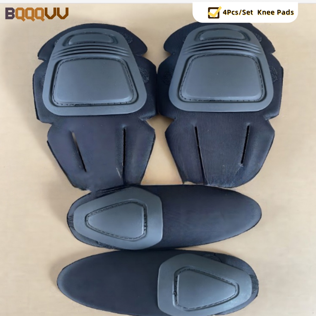 군용 에어소프트 사냥용 전술 전투 무릎 보호대 및 팔꿈 - Combat Knee Pads Elbow Pads Set Military 리뷰 및 가격