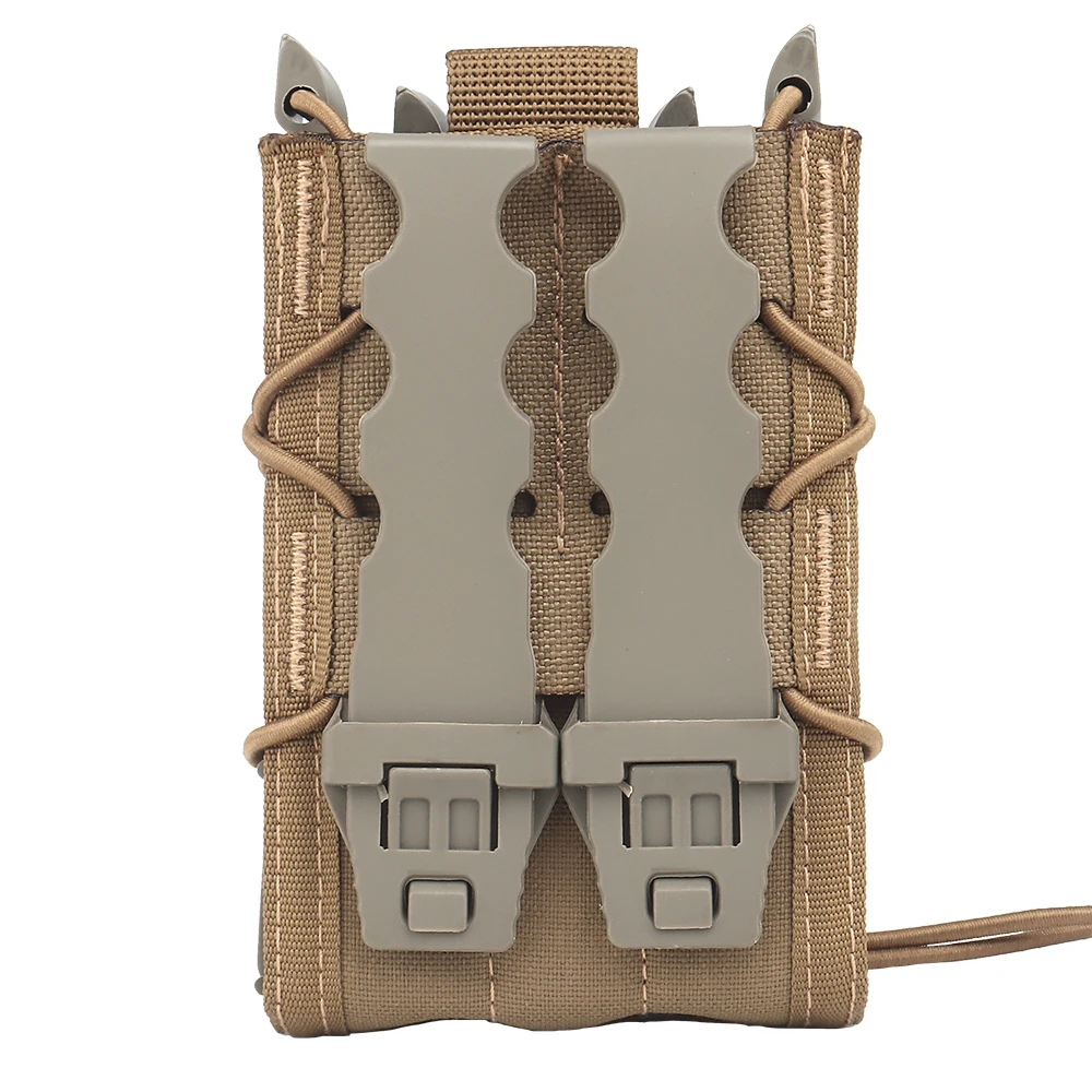 전술용 몰리(MOLLE) 9mm/5.56mm 이중 탄창 - Molle Mag Pouch Double Magazine 5.56 9Mm 리뷰 및 가격