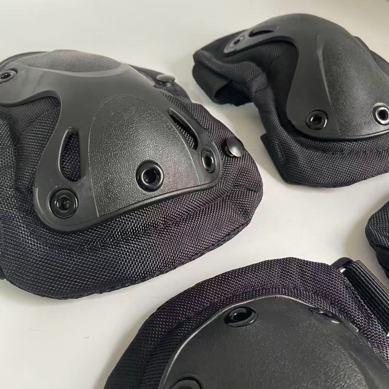 4개 세트 전술 무릎 팔꿈치 보호대 에어소프트 페인트볼 - Combat Knee Pads Elbow Pads Set Military 리뷰 및 가격
