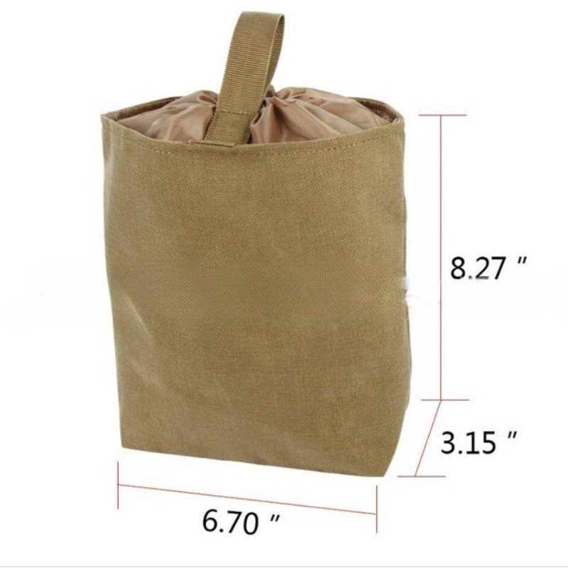 Mag 팩 접이식 Molle 전술 잡지 덤프 드롭 파우 - Tactical Dump Pouch Foldable Drop Bag 리뷰 및 가격