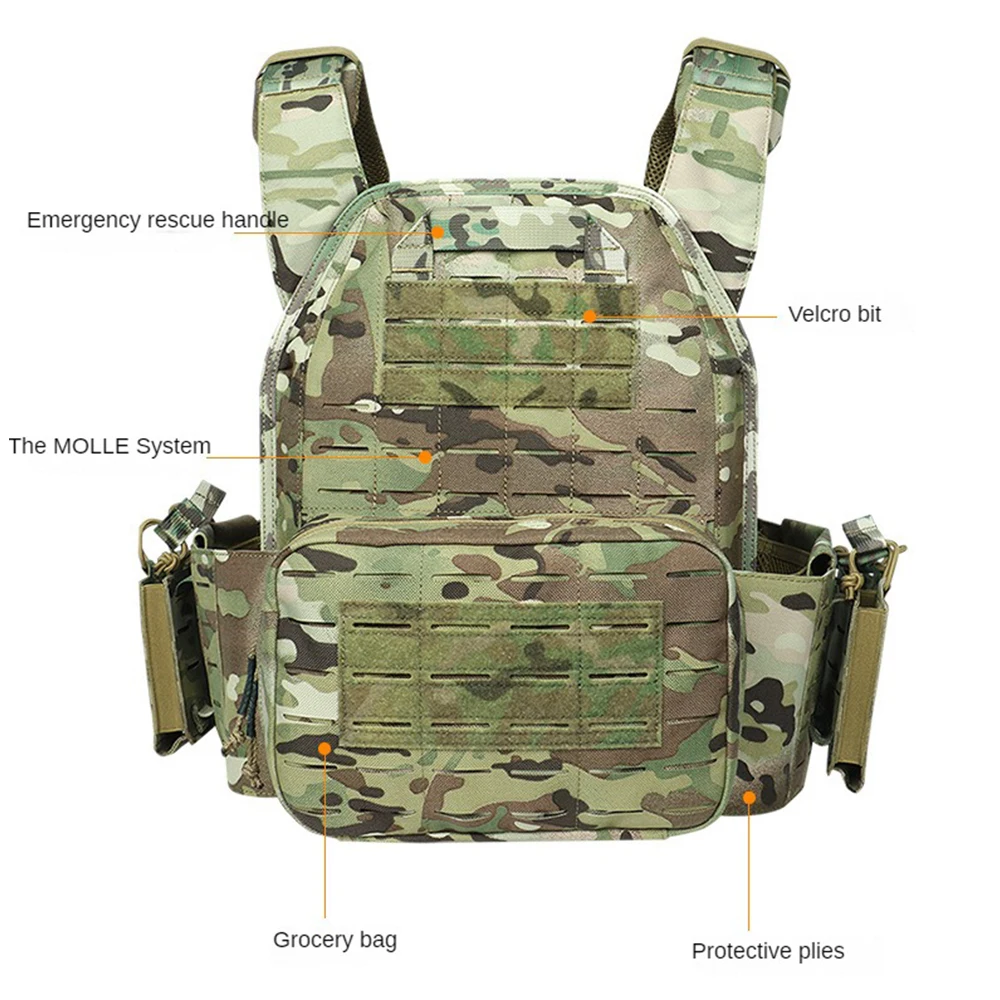 레인저 그린 플레이트 캐리어 전술 조끼 퀵 릴리스 보안 - Tactical Plate Carrier Vest Quick Release 리뷰 및 가격