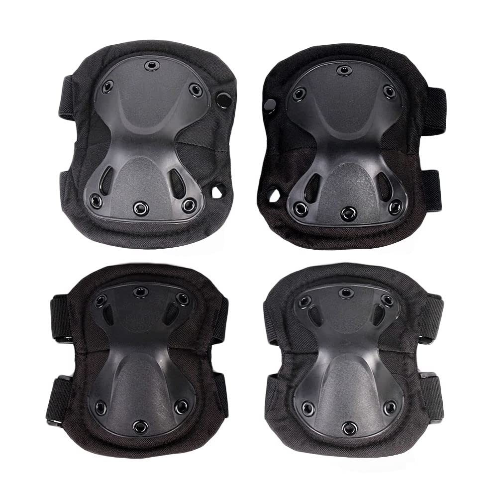 4개 세트 군용 전술 무릎 패드 팔꿈치 패드 세트 에어 - Combat Knee Pads Elbow Pads Set Military 리뷰 및 가격