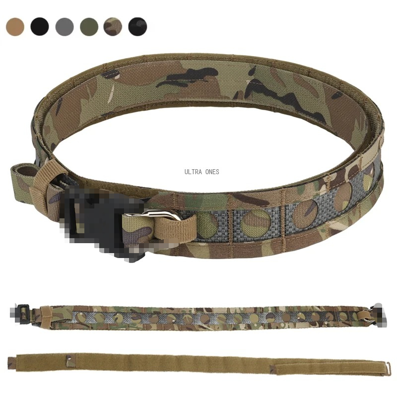 2in1 전술 이중 레이어 전투 벨트 퀵 릴리즈 금속  - Tactical Combat Belt Quick Release Buckle 리뷰 및 가격