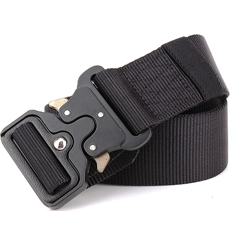 남성용 육군 야외 사냥 전술 벨트, 다기능 전투 생존, - Tactical Combat Belt Quick Release Buckle 리뷰 및 가격