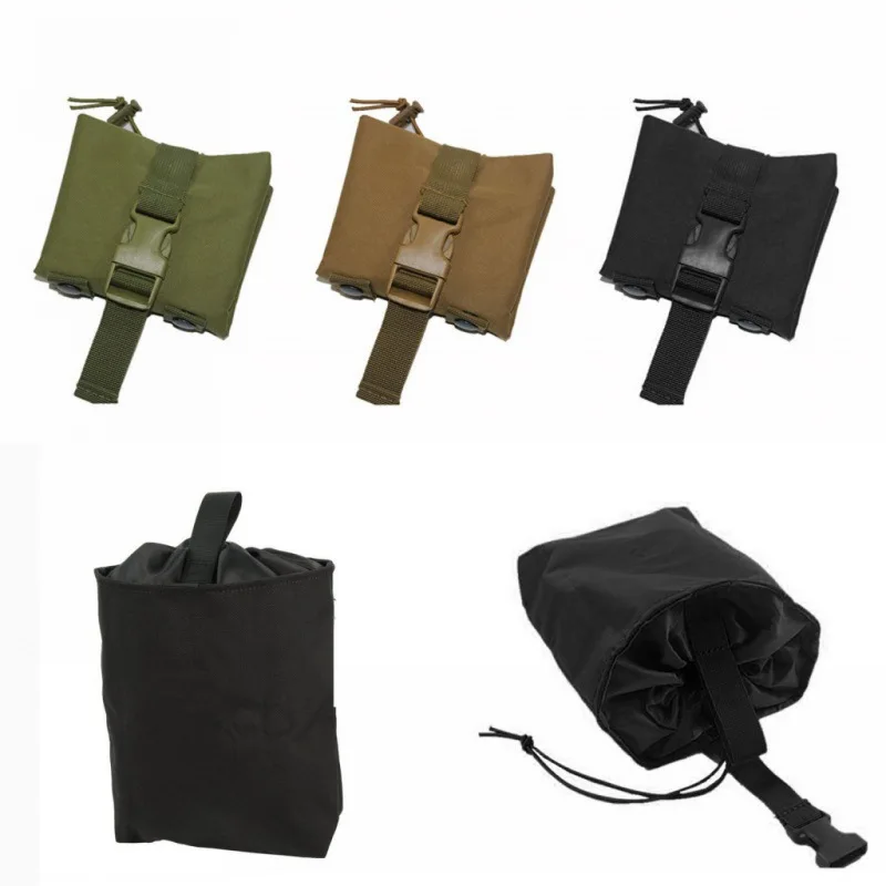 접이식 몰리(MOLLE) 탄약 수납 파우치, 전술용 응 - Tactical Dump Pouch Foldable Drop Bag 리뷰 및 가격