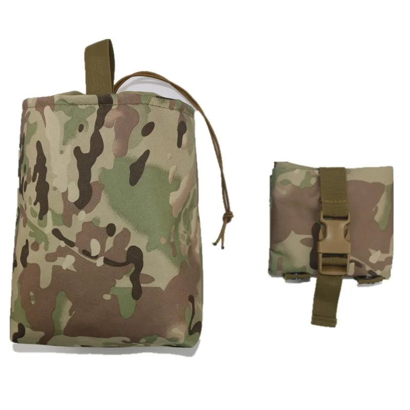 접이식 몰리(MOLLE) 탄약 수납 파우치, 전술용 응 - Tactical Dump Pouch Foldable Drop Bag 리뷰 및 가격