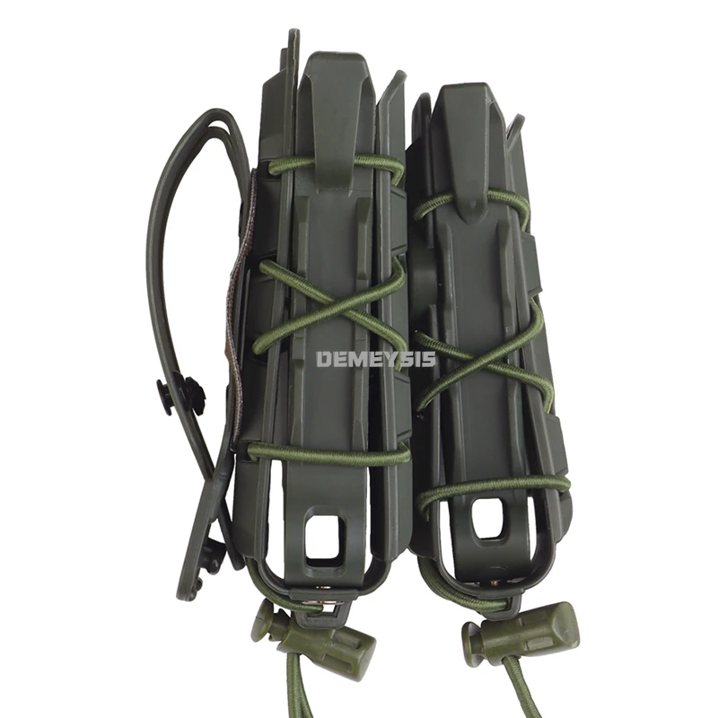 전술 5.56 9mm Molle 권총 Mag 야외 전투 - Molle Mag Pouch Double Magazine 5.56 9Mm 리뷰 및 가격